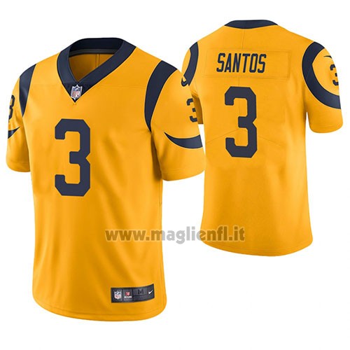 Maglia NFL Legend Los Angeles Rams Cairo Santos Or Color Rush